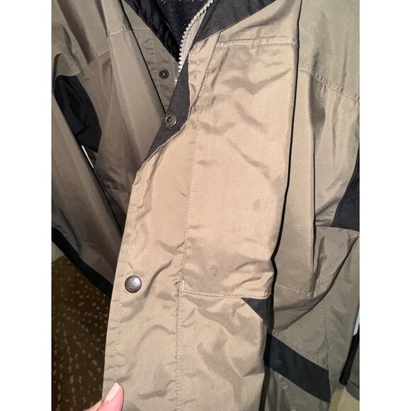 FootJoy DryJoys Golf Jacket L Lining Black/Taupe Mesh Lining Outdoor Windbreaker - Picture 6 of 14